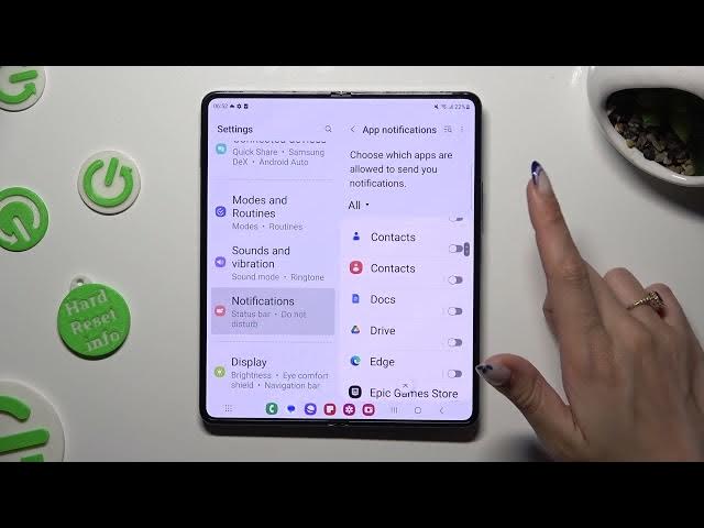 Video thumbnail for How to Turn On/Off App Notifications on Samsung Galaxy Fold5 5G?
