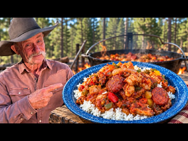 Video thumbnail for Jambalaya with Big Flavor and a Cowboy Twist!