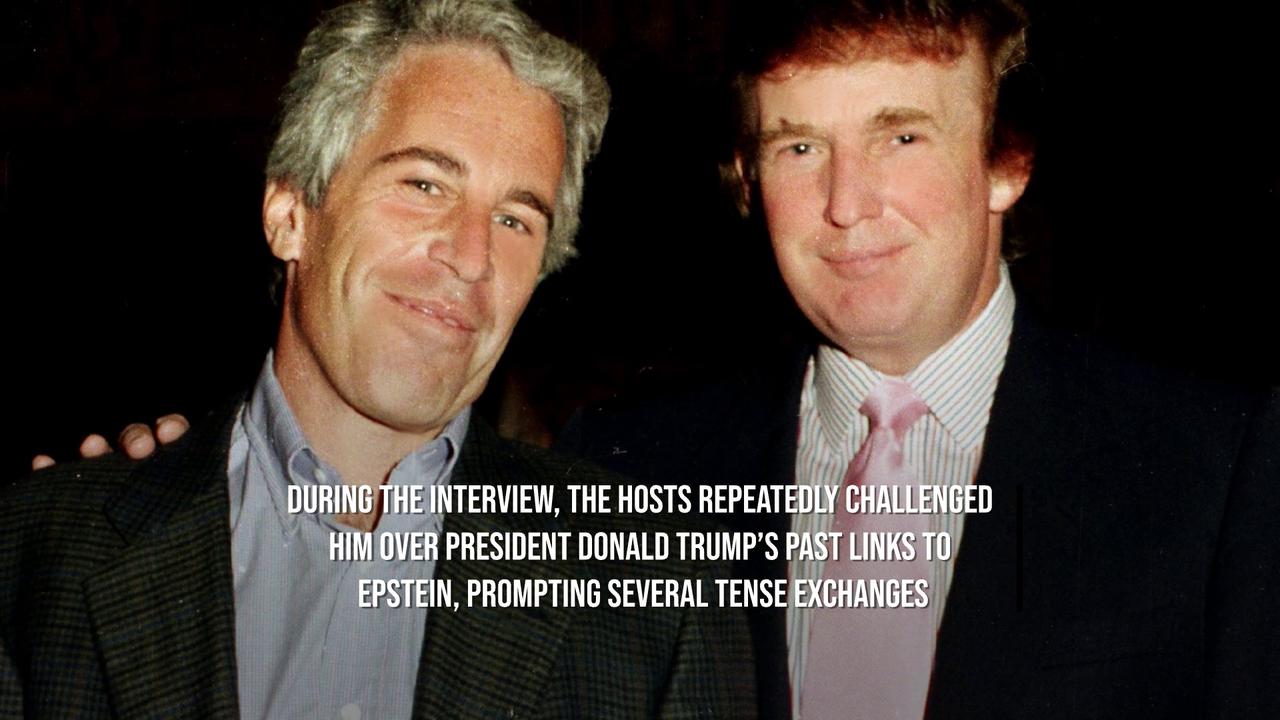 Video thumbnail for Vice President Vance Calls Himself An Epstein 'Conspiracy Theorist'.