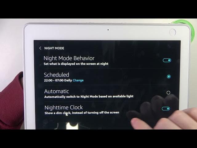 Video thumbnail for How To Manage Night Mode In Amazon Echo Show 10 3Gen