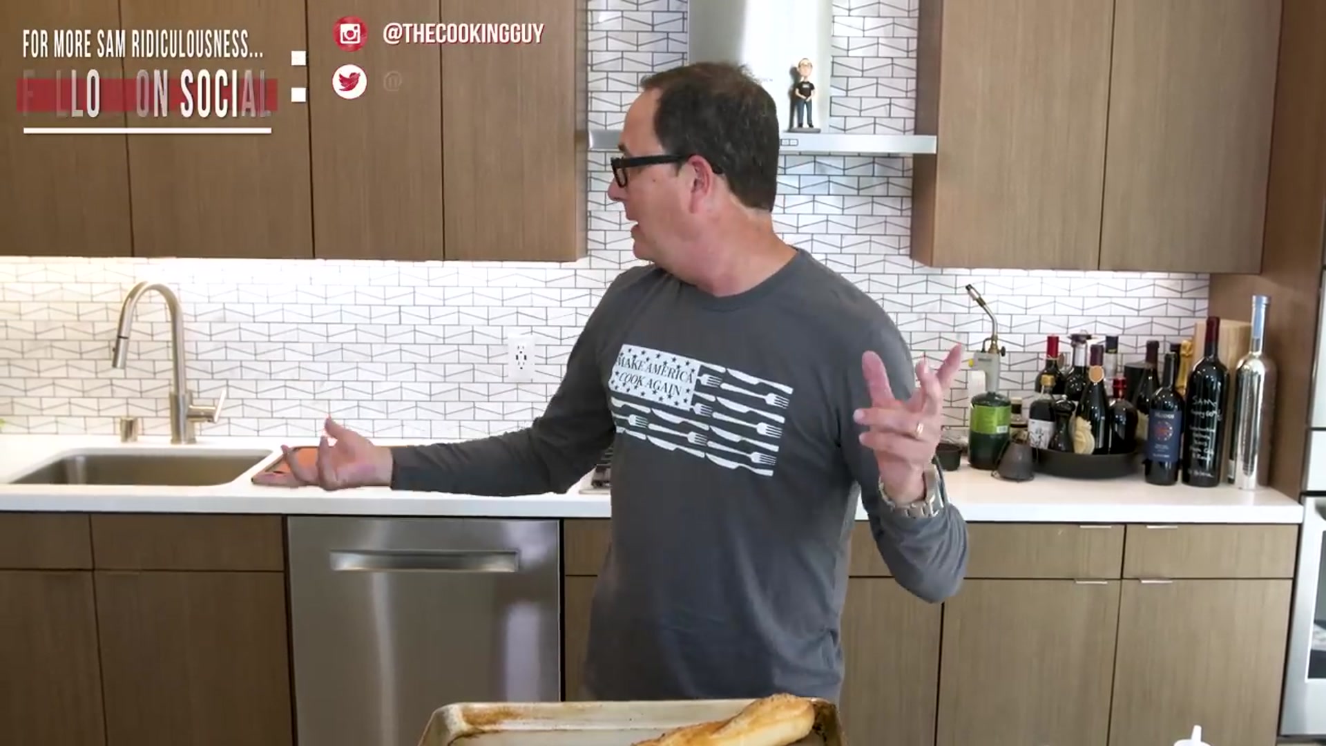 Video thumbnail for Grilled Chicken Caesar Salad for Date Night _ SAM THE COOKING GUY 4K(720P_HD)