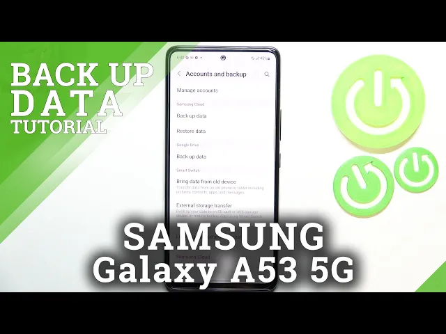 Video thumbnail for How to Enable Google Backup on SAMSUNG Galaxy A53 5G