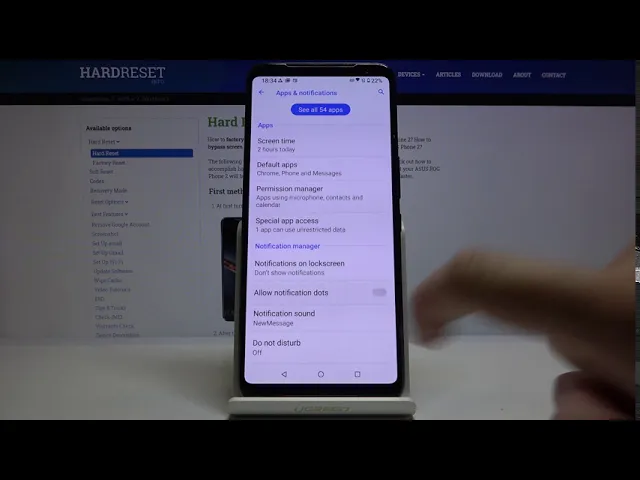 Video thumbnail for How to Find Notifications Settings in Asus ROG Phone 2 – Manage Notifications