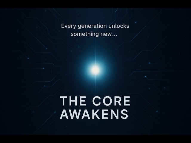 Video thumbnail for The core awakens