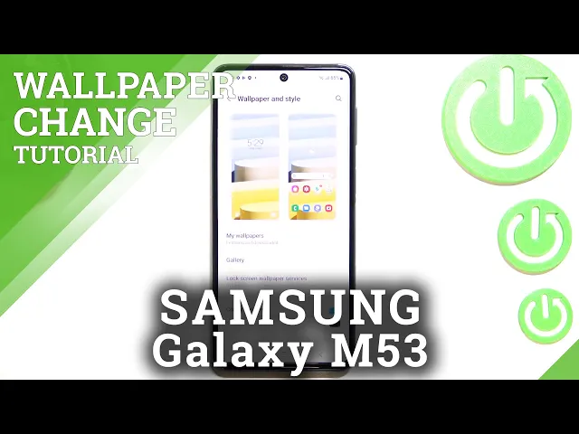 Video thumbnail for How to Change Wallpaper on SAMSUNG Galaxy M53 - Set Up Wallpaper