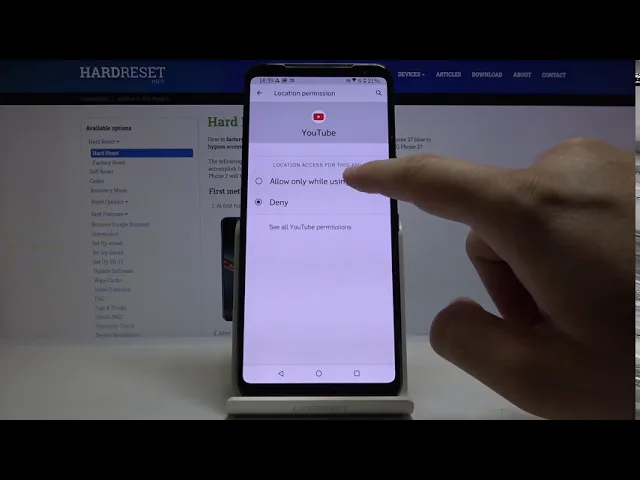 Video thumbnail for How to Operate App Permission Manager in Asus ROG Phone 2 – Locate Permissions Settings