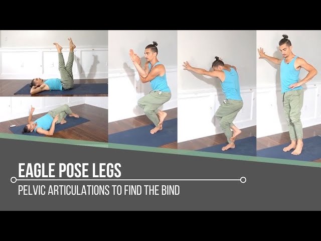 Video thumbnail for Eagle Pose Legs: Pelvic Articulations To Find The Bind