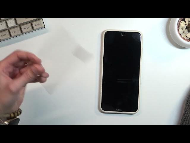 Video thumbnail for How to Install Tempered Glass on NOKIA X20 - Apply Tempered Glass