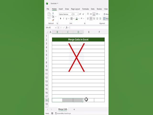 Video thumbnail for Beginners Repeat Extra Steps — Pros Cut It Short #excel #spreadsheetmagic #exceltips #exceltricks