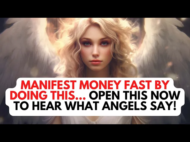 Video thumbnail for The Secret To Fast Money Manifestation According To Angels