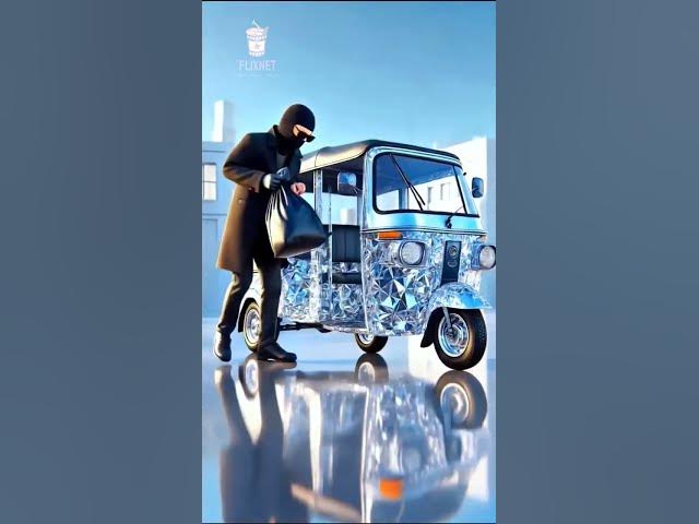 Video thumbnail for Grandmother Made an Ice Auto #VillageLife #CreativeInvention #AutoRickshaw #LOL