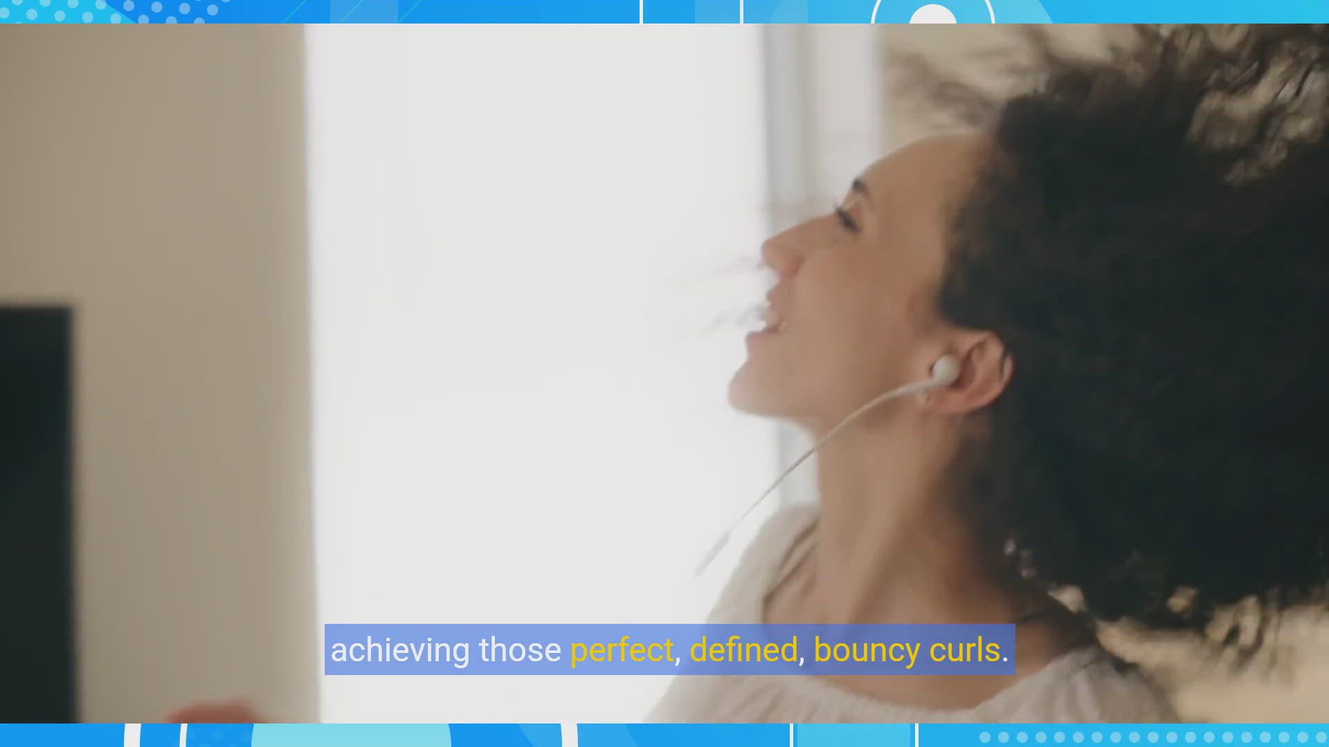 'Video thumbnail for Curly Hair Care: Top Tips and Products for Perfect Curls'