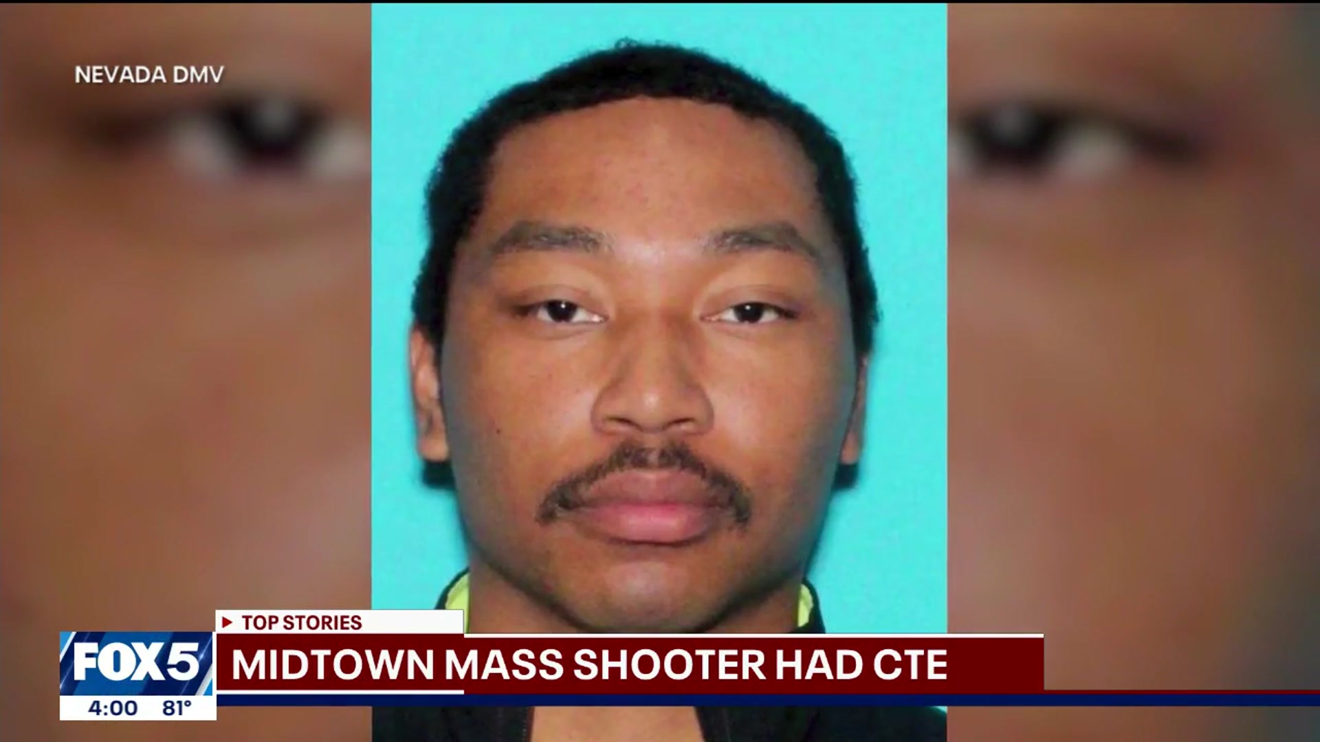 'Video thumbnail for Midtown mass shooter had CTE; delegates walk out on Netanyahu | FOX 5 News Block'