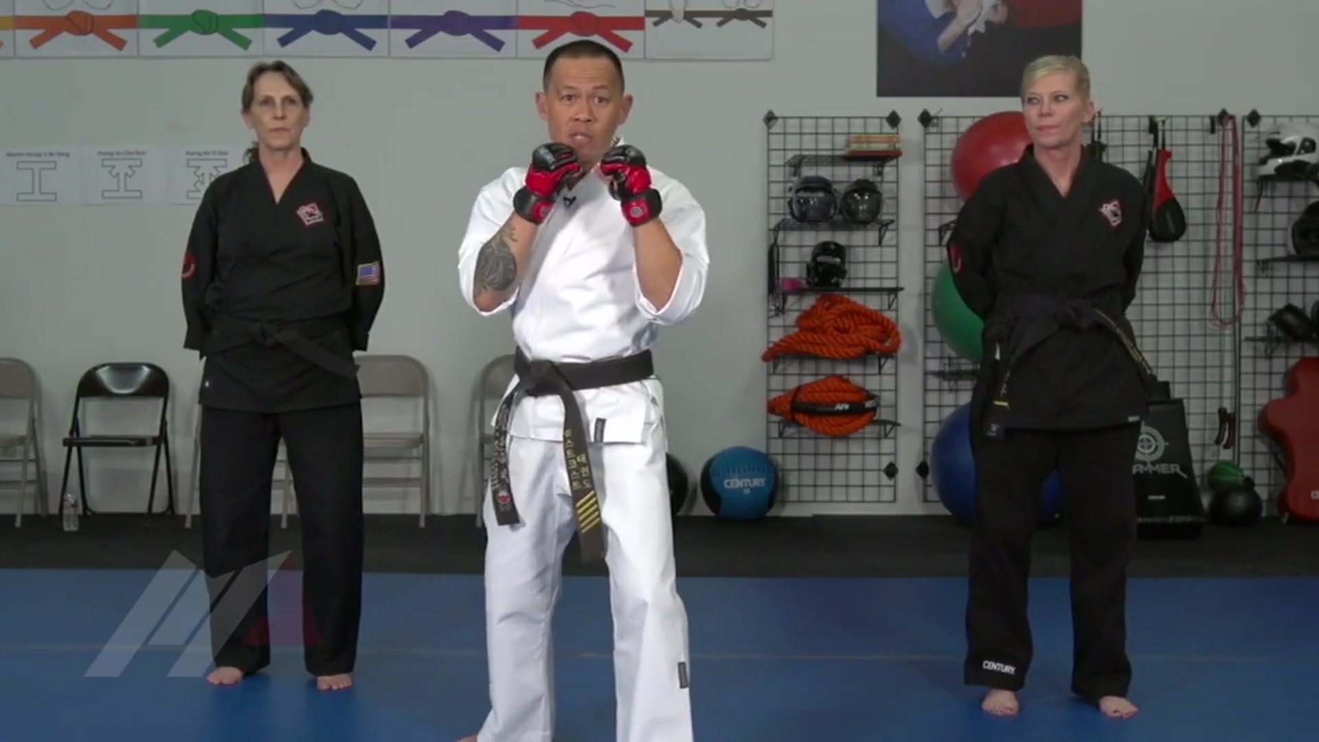 Video thumbnail for blackbelt_magazine: ernie reyes jr teaches 10-count punching drill