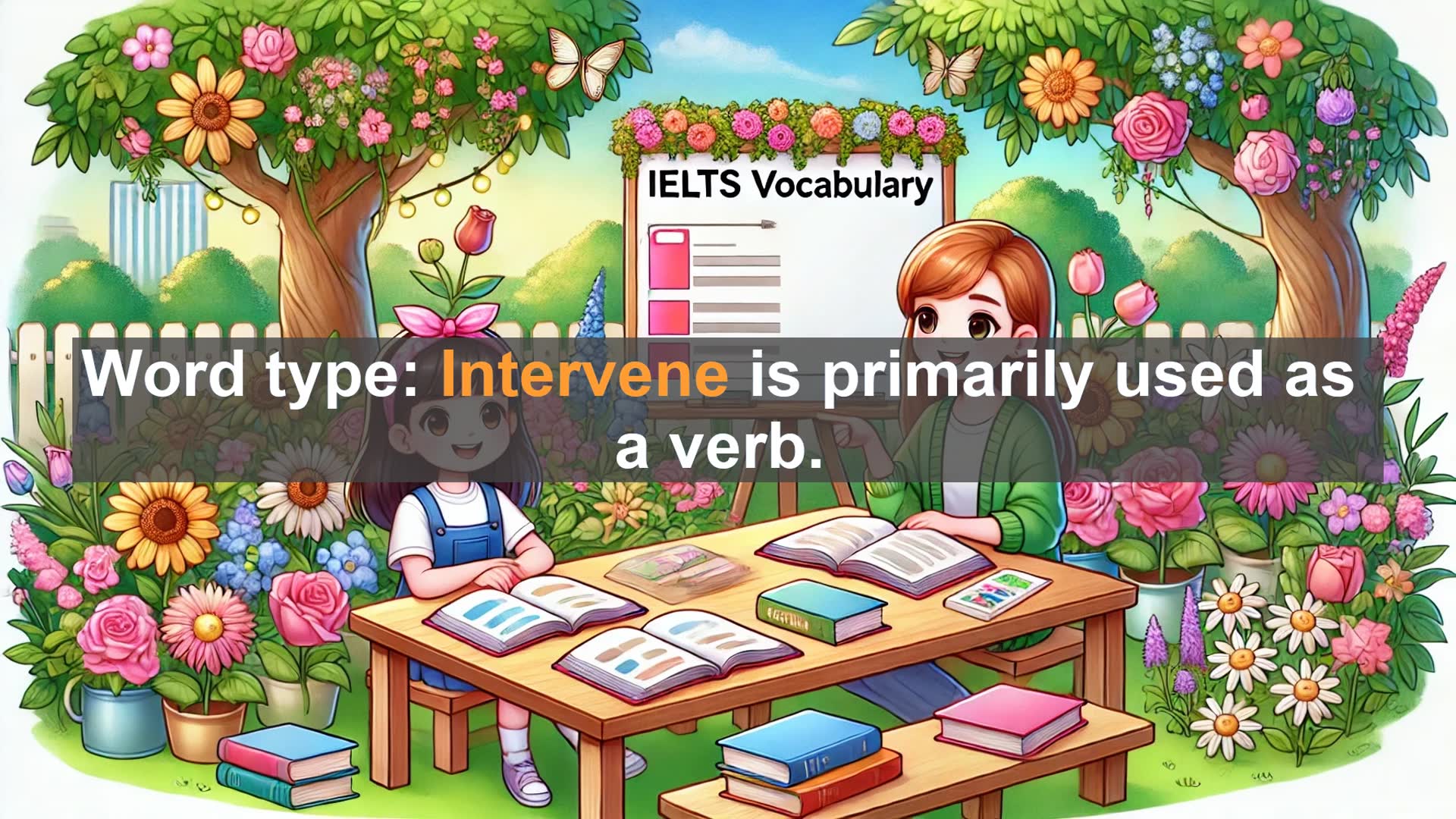 'Video thumbnail for 5000 Must Know IELTS 8.0 Vocabulary - Understanding 'Intervene': Boost Your IELTS Vocabulary'