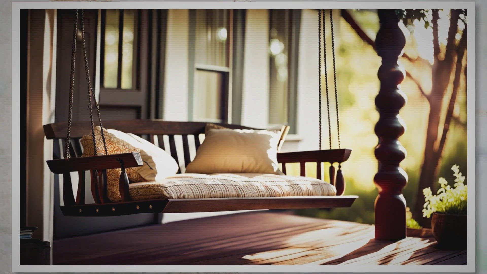 'Video thumbnail for 10 Creative Furniture for Front Porch Ideas: Transform Your Outdoor Space'