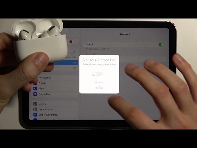 Video thumbnail for How to Connect AirPods to iPad mini 2021 - Pair iOS Devices via Bluetooth