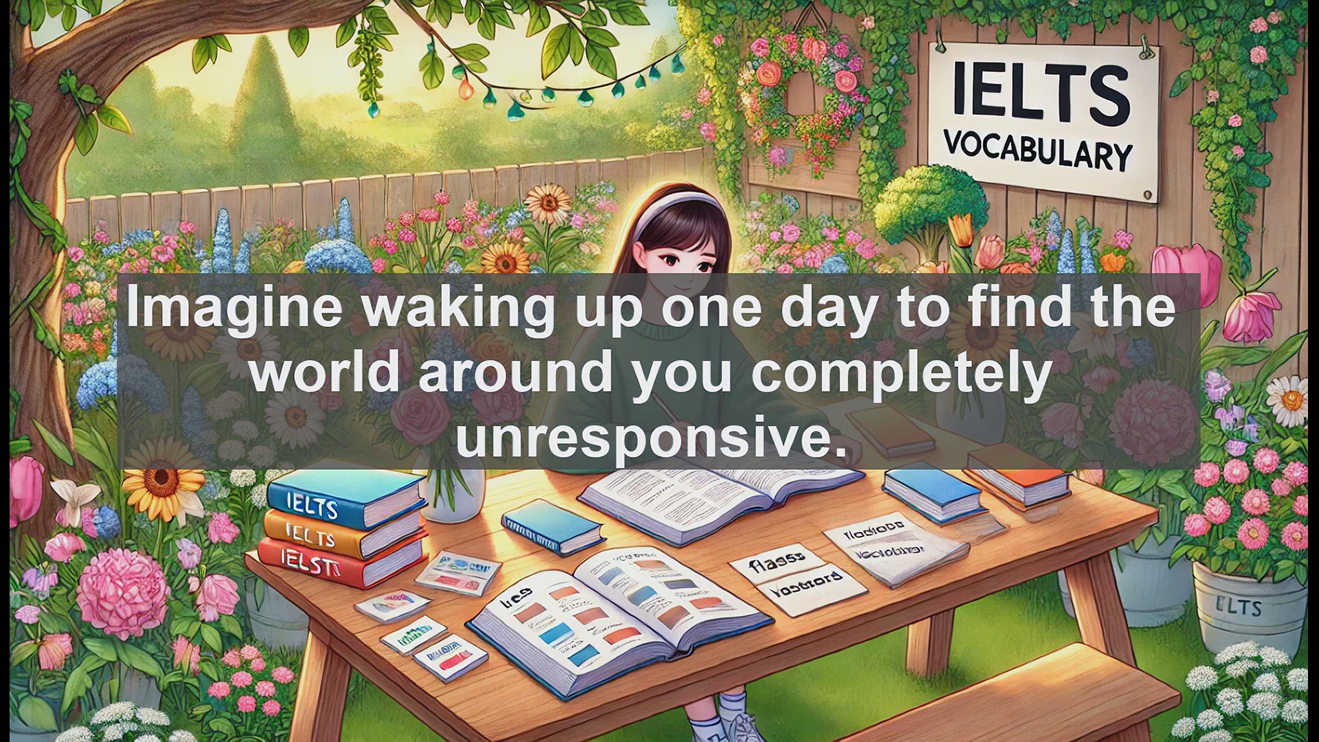 'Video thumbnail for 2000 Must Know IELTS 9.0 Vocabulary - IELTS Vocabulary: Understanding 'Comatose' for Band 9.0'