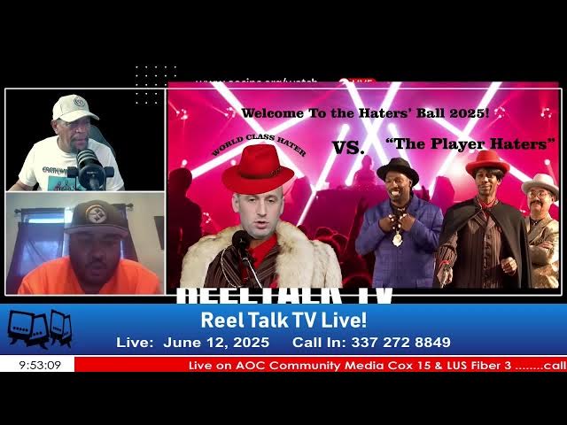 Video thumbnail for Reel Talk TV Live!