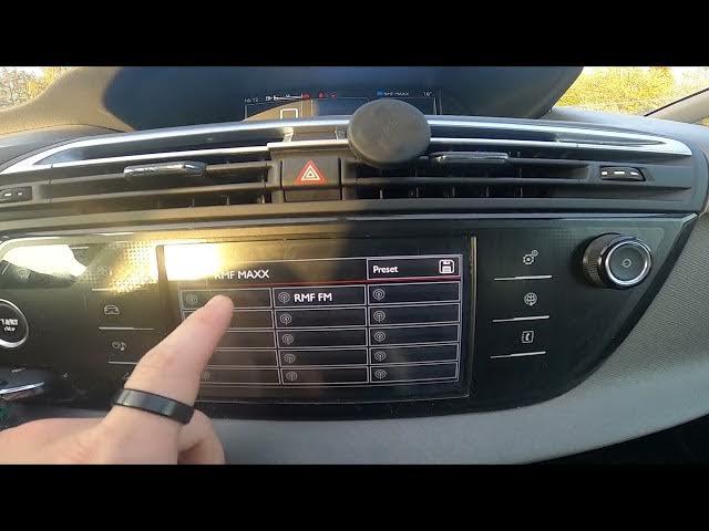 Video thumbnail for How to Select Equalizer Preset in Citroen C4 Picasso II ( 2013 – 2018 ) | Change Radio Preferences