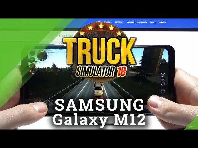 Video thumbnail for Samsung Galaxy M12 - Truck Simulator 2018 FPS Game Review