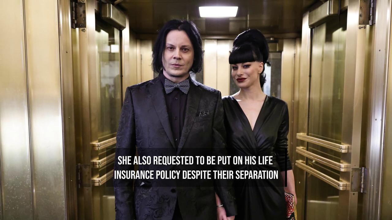 Video thumbnail for Jack White's wife Olivia Jean files for divorce.