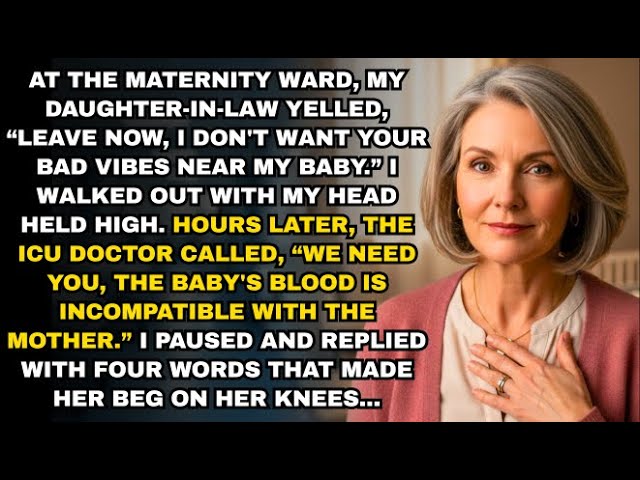 Video thumbnail for My Daughter-in-Law Kicked Me Out of The ICU — That Night, She Begged For My DNA To Save Him