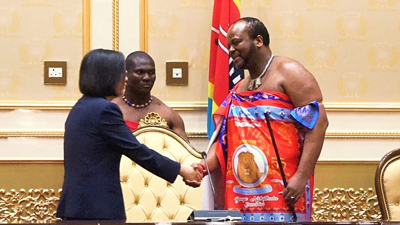 Video thumbnail for China tells citizens to leave Taiwan-allied Eswatini
