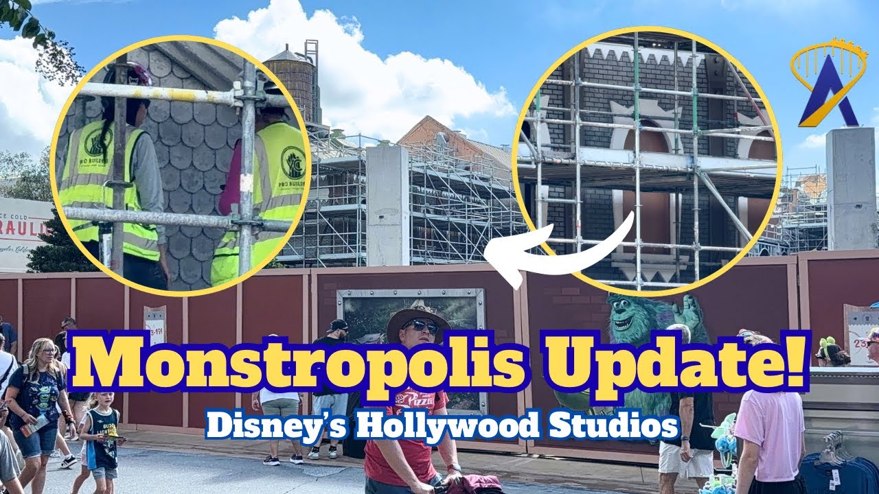 Video thumbnail for Monstropolis Update: Monster Details Appear in New Land at Hollywood Studios