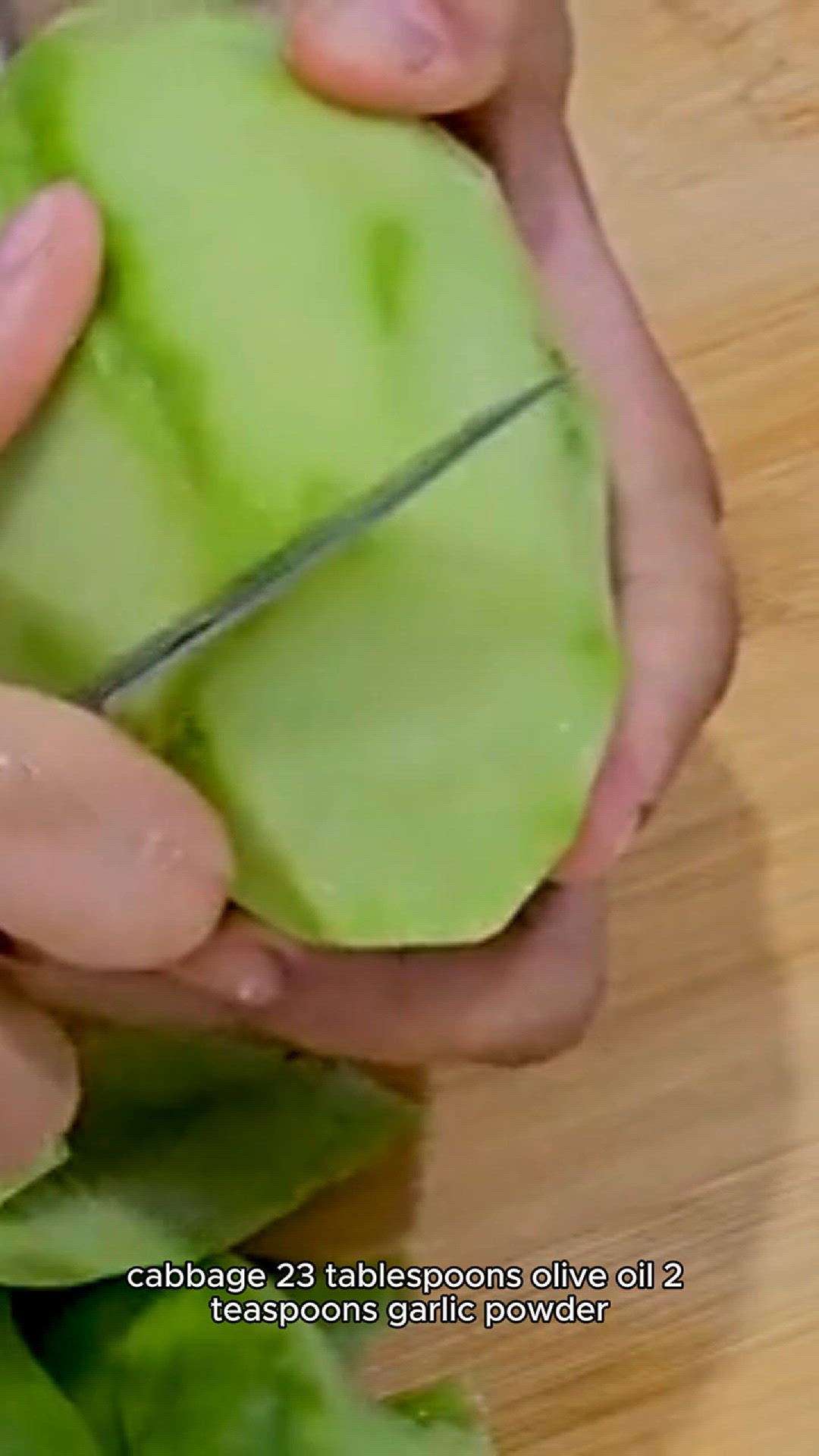 Video thumbnail for cabbage steak recipe