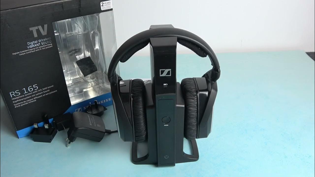 Video thumbnail for How to Easily Check Battery Level on Your Sennheiser RS 165 Headphones