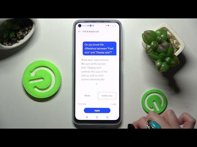 Video thumbnail for ONEPLUS NORD CE 2 LITE - How To Change Font Style