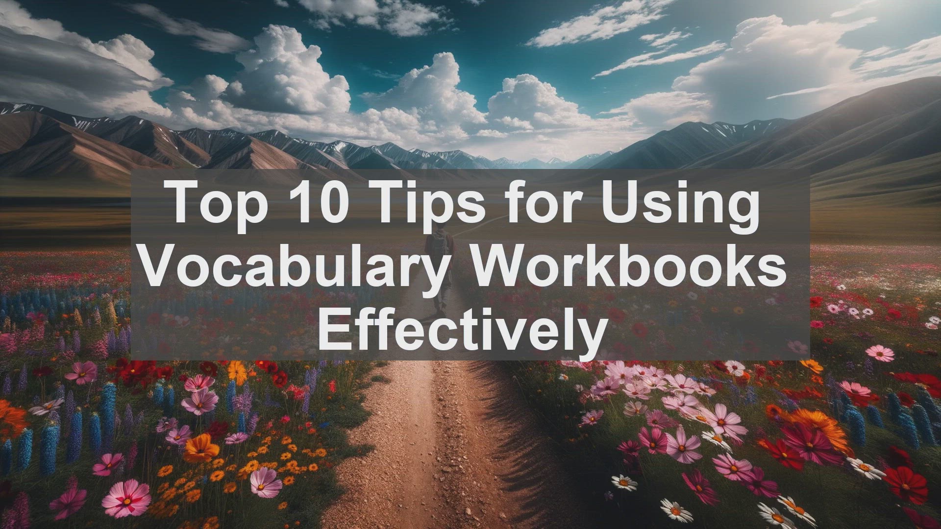 'Video thumbnail for Top 10 Tips for Using Vocabulary Workbooks Effectively'