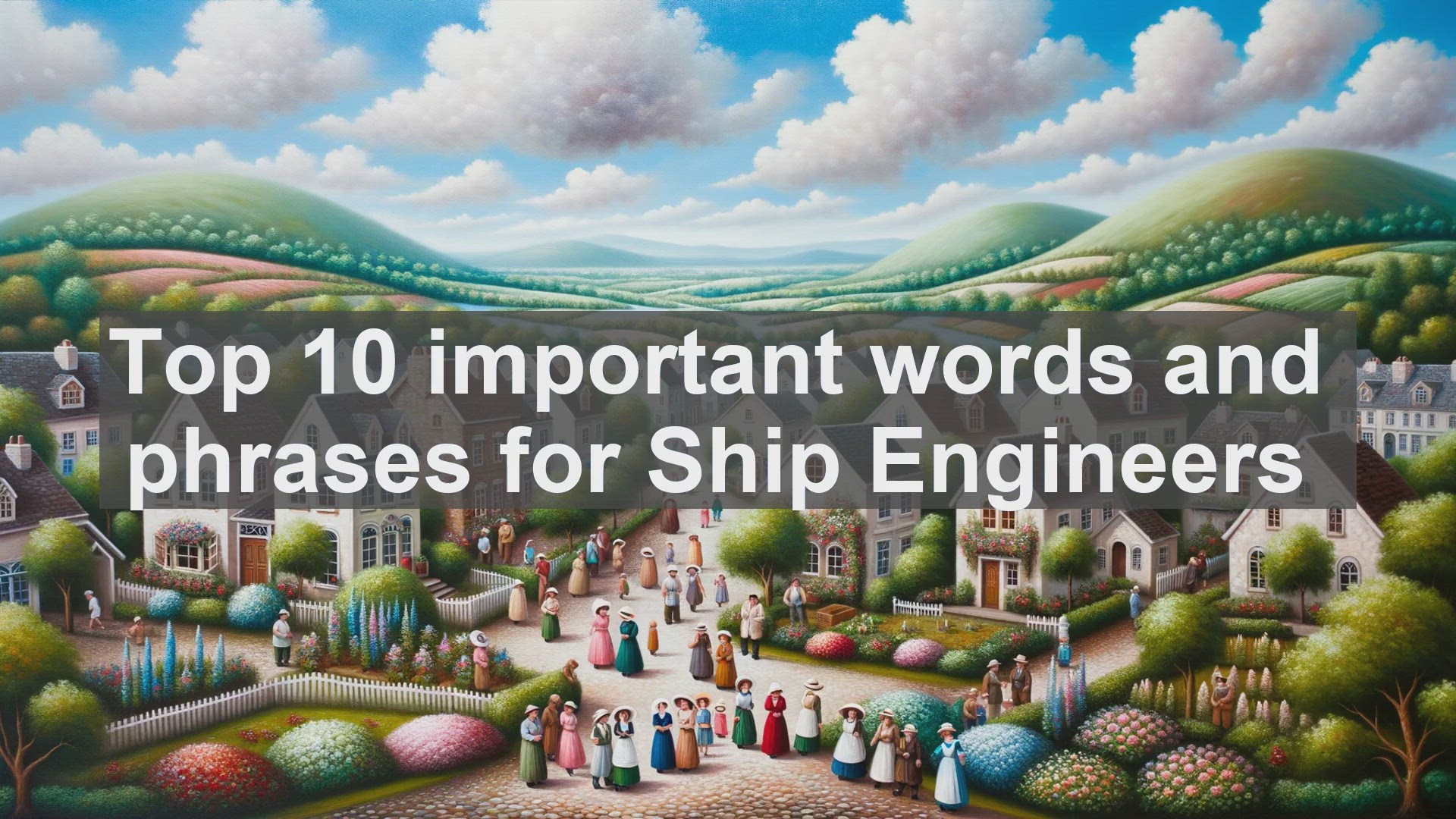 'Video thumbnail for Top 10 important words and phrases for Ship Engineers'