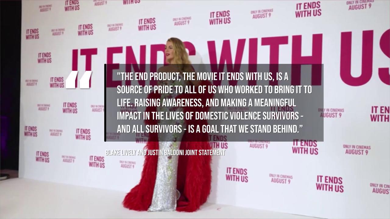 Video thumbnail for Blake Lively and Justin Baldoni settle It Ends With Us lawsuit.
