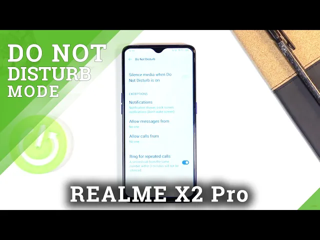 Video thumbnail for How to Activate Do Not Disturb Mode in REALME X2 Pro – Customize Silent Preferences