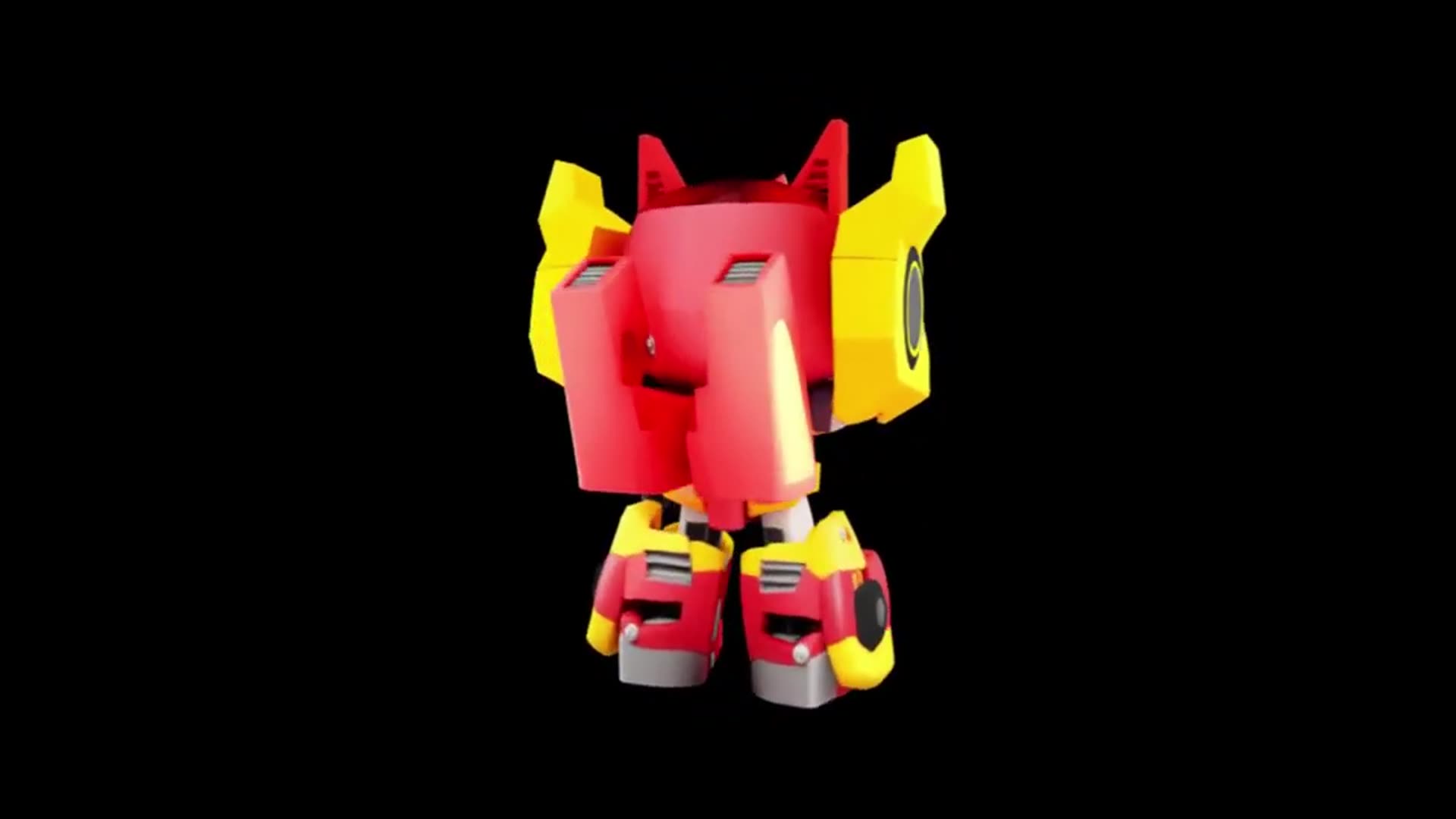 'Video thumbnail for transformers 3D rendering of a cartoon character'
