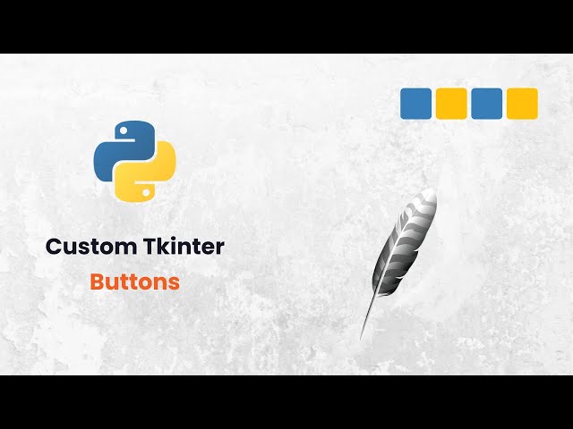 Video thumbnail for How to Create Buttons in CustomTkinter | Python GUI Tutorial for Beginners