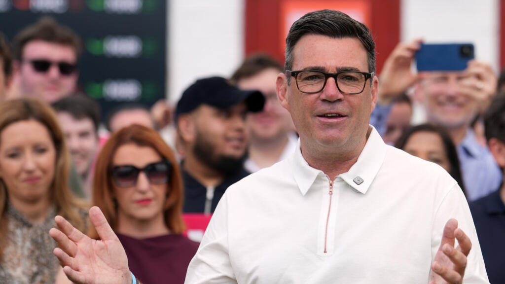 Video thumbnail for What to know about Keir Starmer's successful rival, newly-elected Andy Burnham