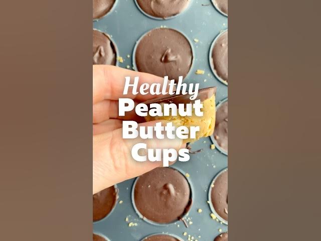 Video thumbnail for Healthy Peanut Butter Cups | 5-Ingredient Heart-Healthy Dessert #shorts