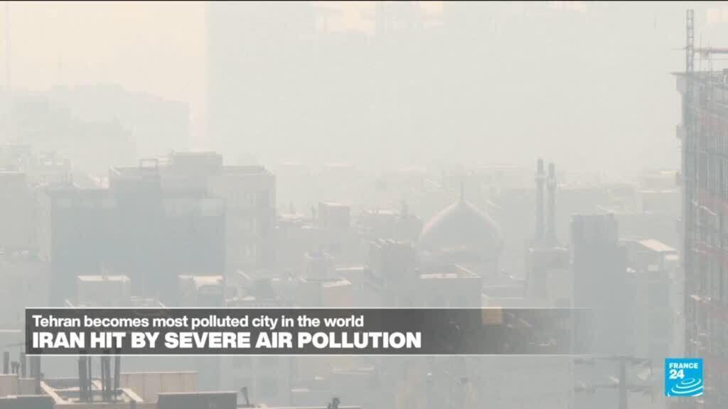 Video thumbnail for Iran hits by severe air pollution