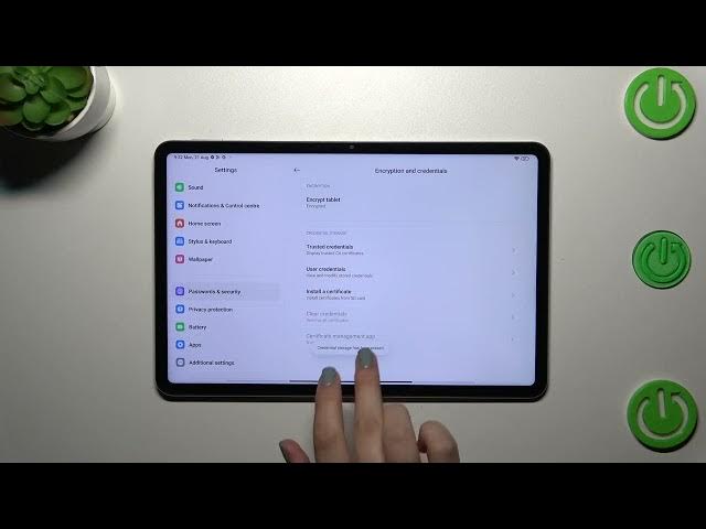 Video thumbnail for How to Clear Credentials on XIAOMI Pad 6 / Remove Credentials From Your Tablet