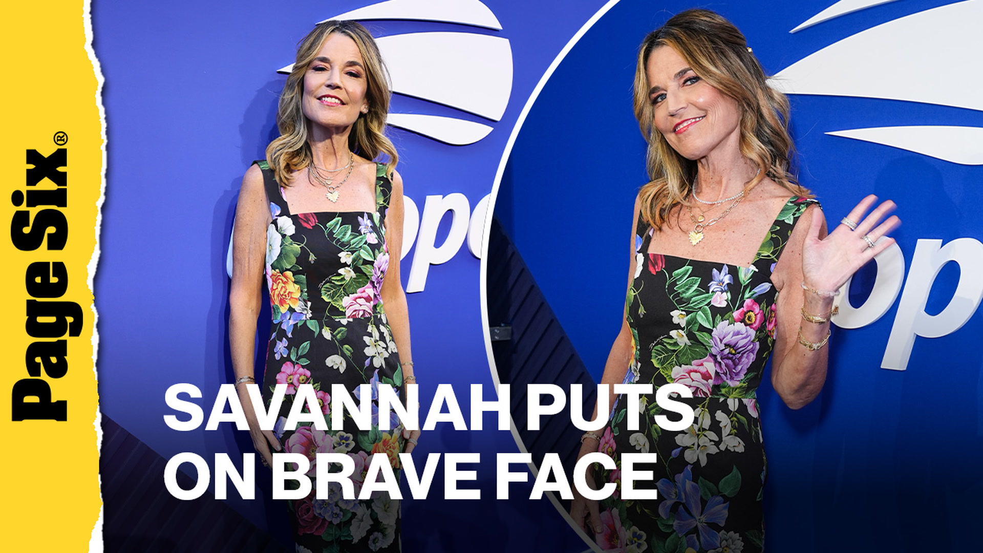 Video thumbnail for Savannah Guthrie puts on a brave face walking first red carpet since mom Nancy's disappearance