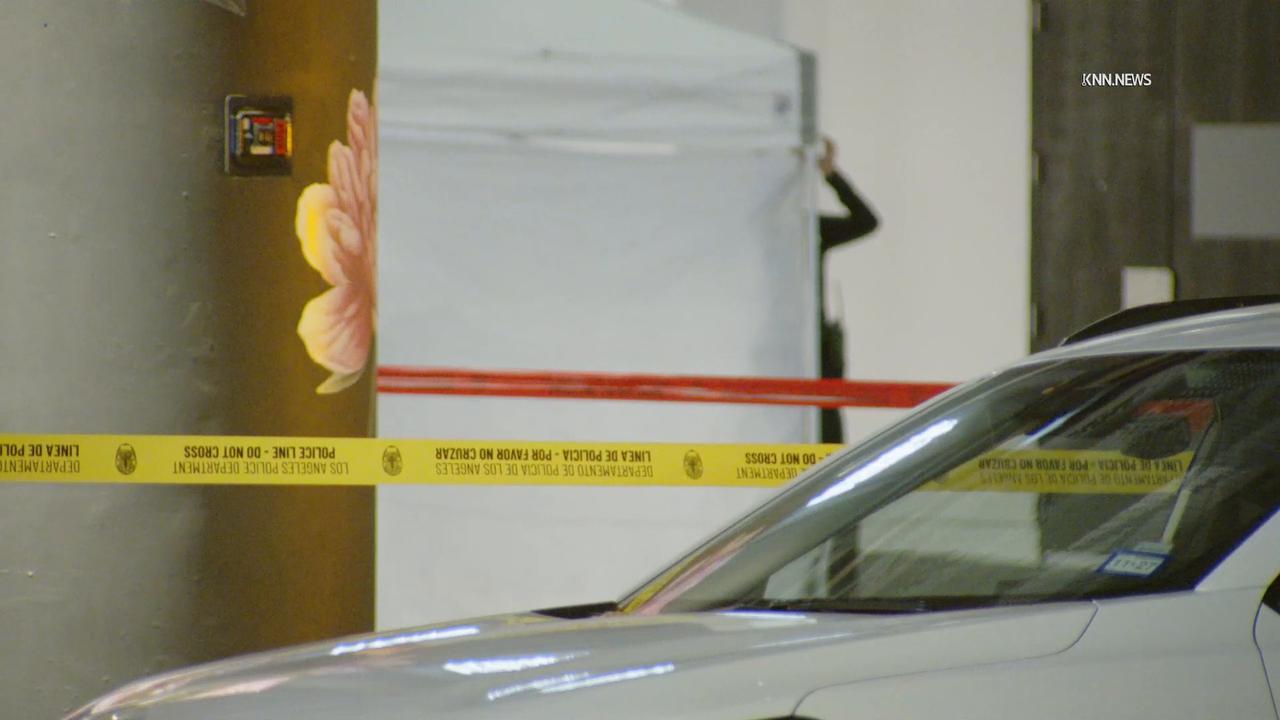 Video thumbnail for US, Los Angeles: Downtown Los Angeles Death Investigation.