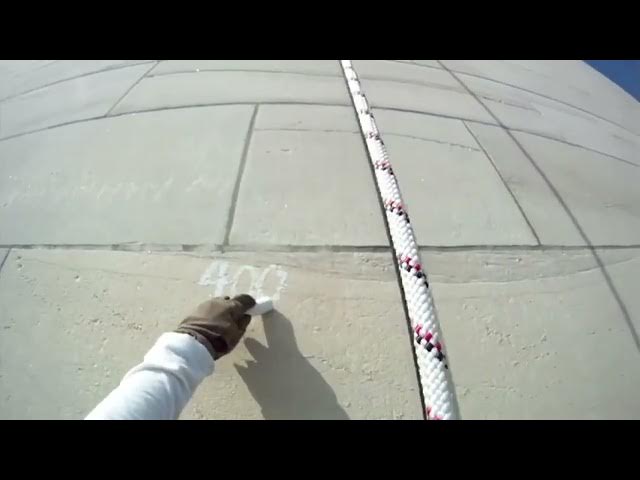 Video thumbnail for Washington Monument Earthquake Damage  -Helmet Cam