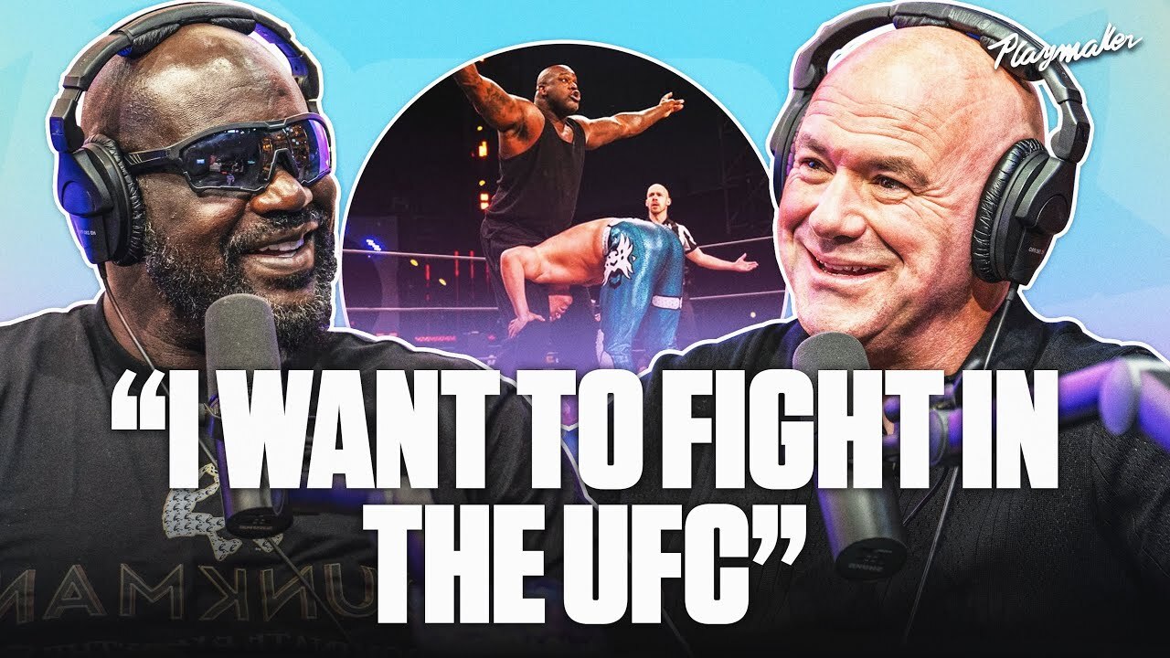Video thumbnail for Shaq Tells Dana White Why He Wants To Fight In The UFC...