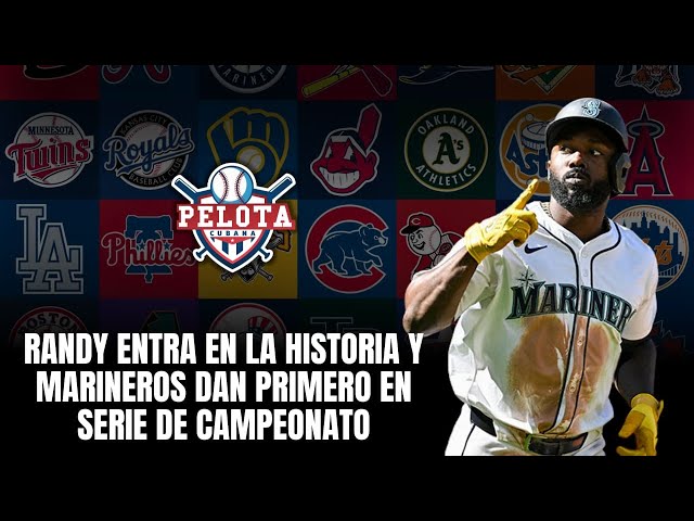 Video thumbnail for Randy entra en la historia y los Mariners dan primero en la Serie de Campeonato