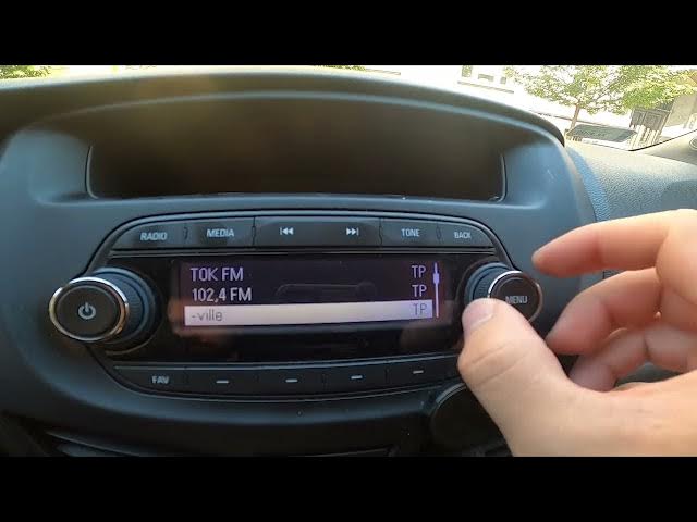 Video thumbnail for How to Scan for Radio Stations in Opel Karl ( 2015 – 2018 ) - Find new Radio Stations