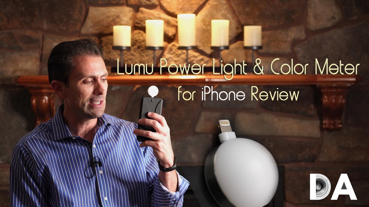Video thumbnail for Lumu Power Light & Color Meter Attachment for iPhone | Review | 4K