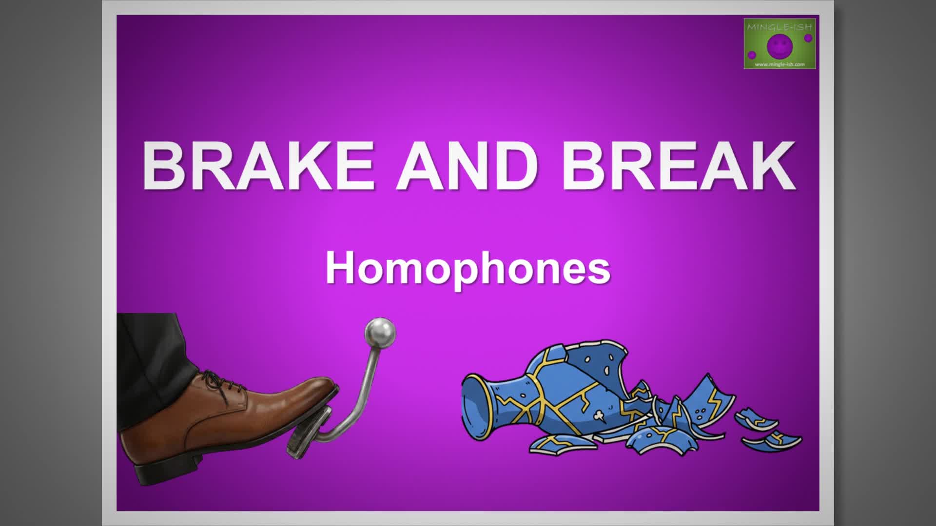 Video thumbnail for Brake vs Break: Master Homophones with Clear Examples
